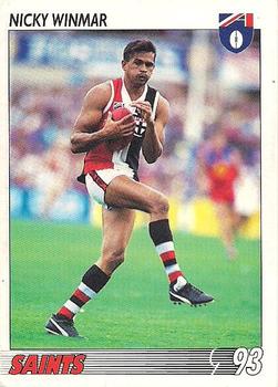 1993 Select AFL #31 Nicky Winmar Front